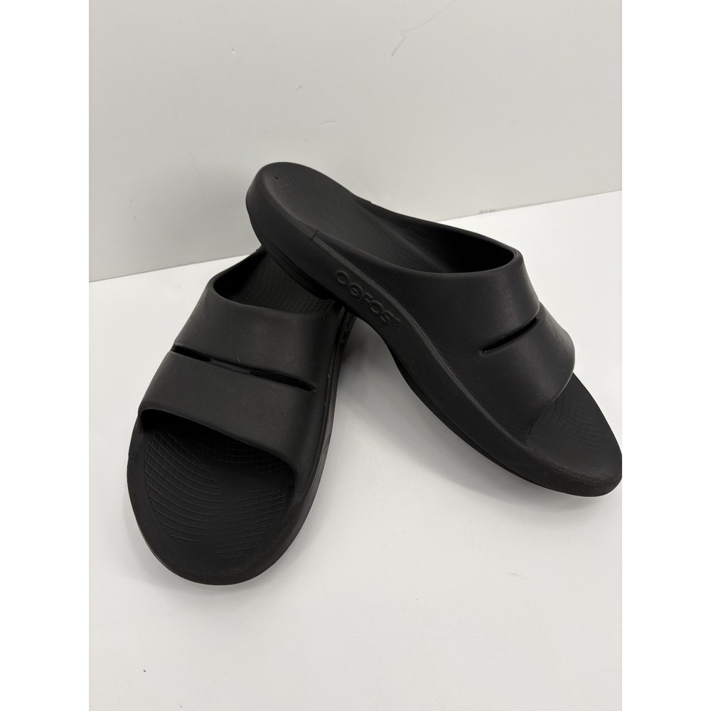 OOFOS Men's Ooahh Recovery Slide Slip On Rubber Comfort Strap Footwear Size 14